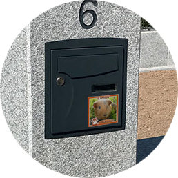 autcollant pour boite à lettres